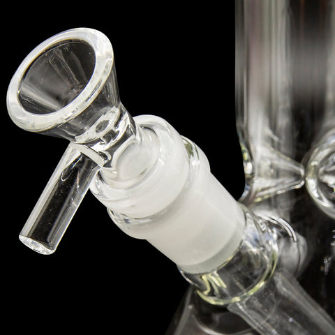"Smoke Rings" 8 Inch Beaker Bong Multiple Colors