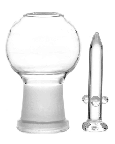 Glass Dome and Nail