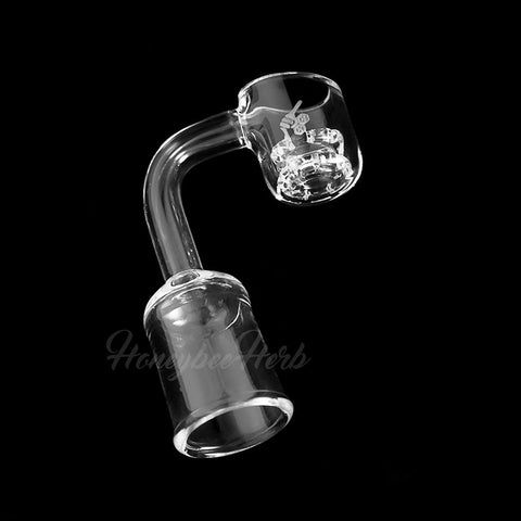 HONEYCOMB KNOT QUARTZ BANGER - 90° DEGREE | YL