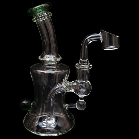 Glassic Marble-Studded Dab Rig