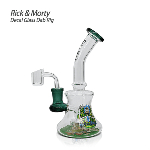 Waxmaid Rick & Morty Tiny Decal Dab Rig