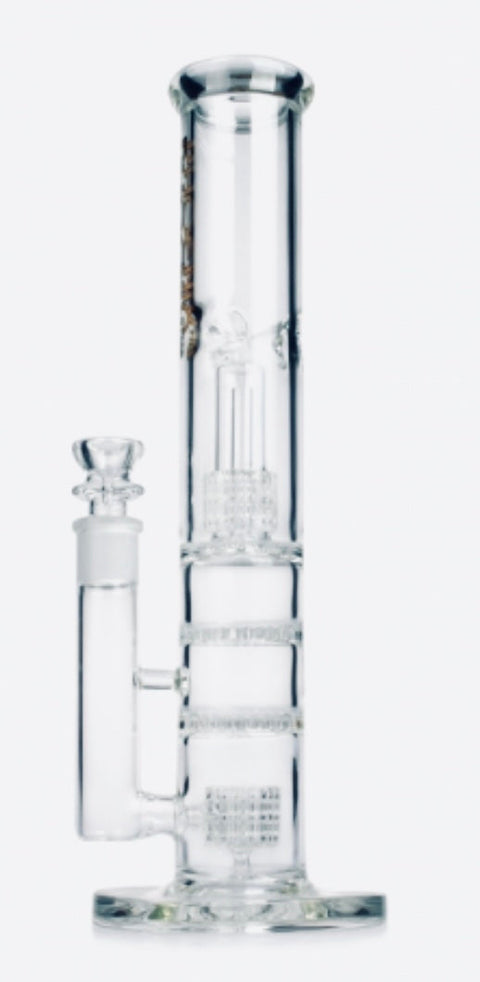 14" Percolator Bong Honeycomb & Matrix Perc