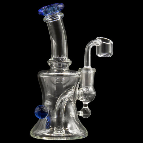 Glassic Marble-Studded Dab Rig