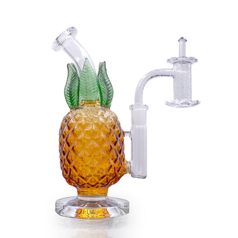 8" Tropicalia Pineapple Dab Rig