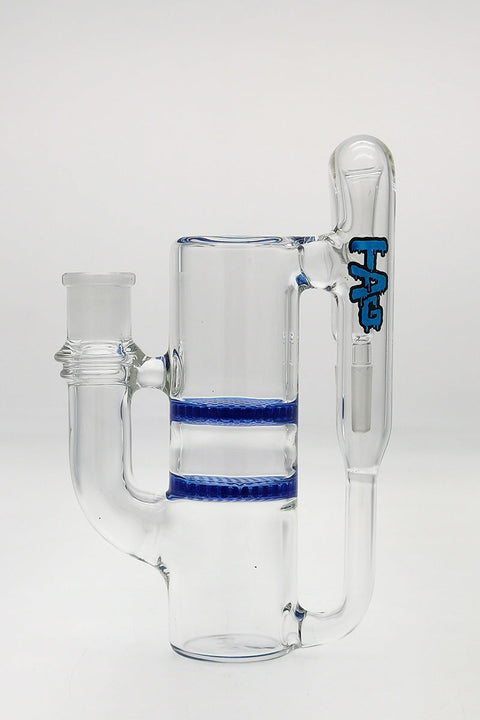 TAG - 8.25" Double Honeycomb Ash Catcher w/ Recycling E.C. 50x5MM (18MM Male to 18MM Female)