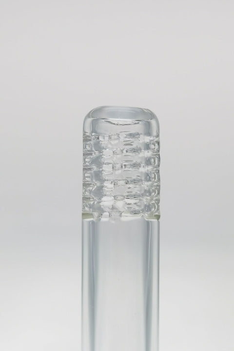 TAG - 18/14MM 6 Row x 3 (54 Hole) Open End Gridded Super Slit Downstem (5.50")