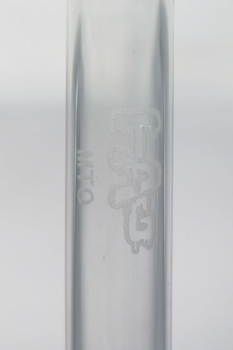 TAG - 18/14MM 6 Row x 3 (54 Hole) Open End Gridded Super Slit Downstem (5.50")