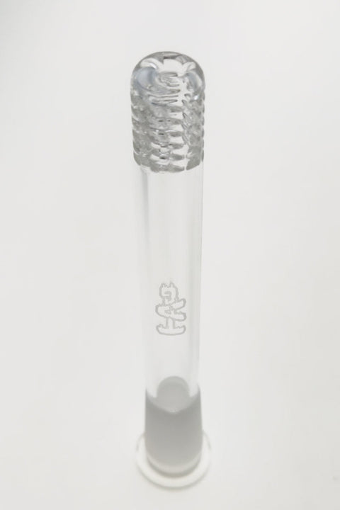 TAG - 18/14MM 6 Row x 3 (54 Hole) Open End Gridded Super Slit Downstem (5.50")