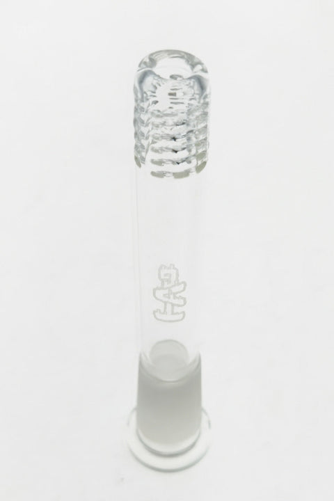 TAG - 18/14MM 6 Row x 3 (54 Hole) Open End Gridded Super Slit Downstem (5.50")