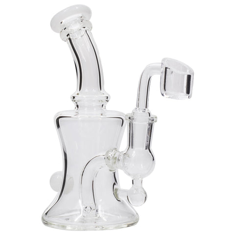 Glassic Marble-Studded Dab Rig