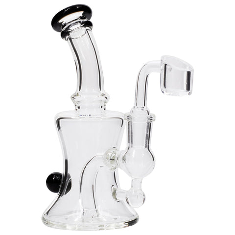 Glassic Marble-Studded Dab Rig