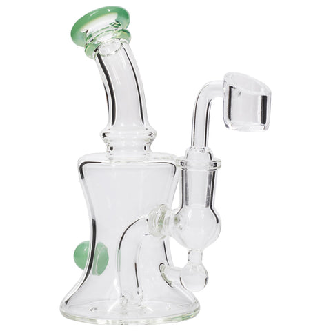 Glassic Marble-Studded Dab Rig