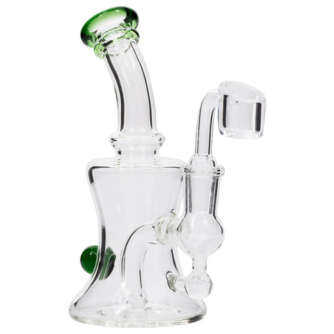 Glassic Marble-Studded Dab Rig