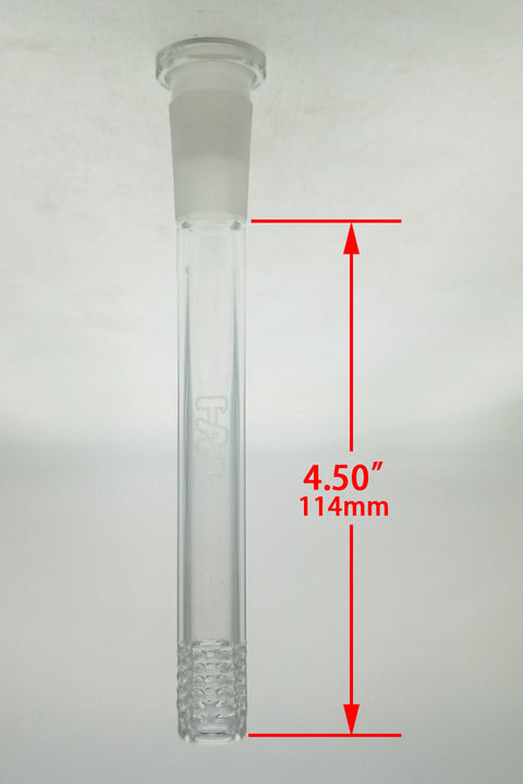 TAG - 18/14MM 6 Row x 3 (54 Hole) Open End Gridded Super Slit Downstem (5.50")