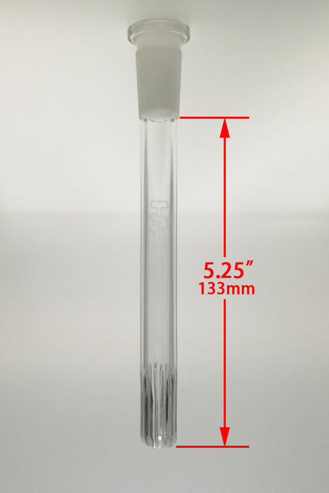 TAG - 18/14MM Open End Rounded Super Slit Showerhead Downstem