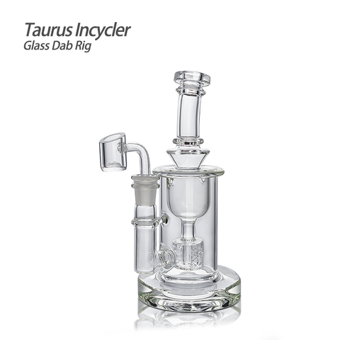 Waxmaid 7.48” Taurus Incycler Glass Dab Rig