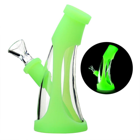 Mini Horn Glow In The Dark Bong