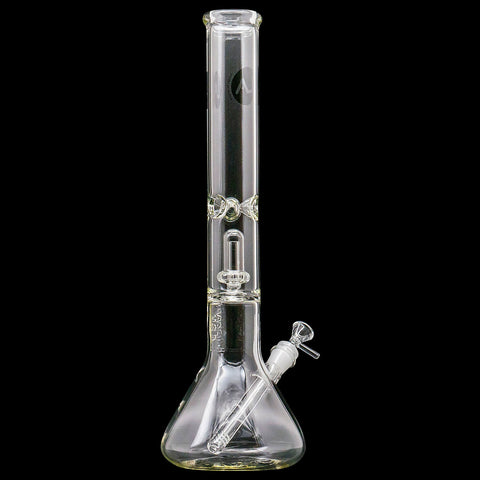 "Magnum Flow" Thick Glass Beaker Showerhead Perc Bong