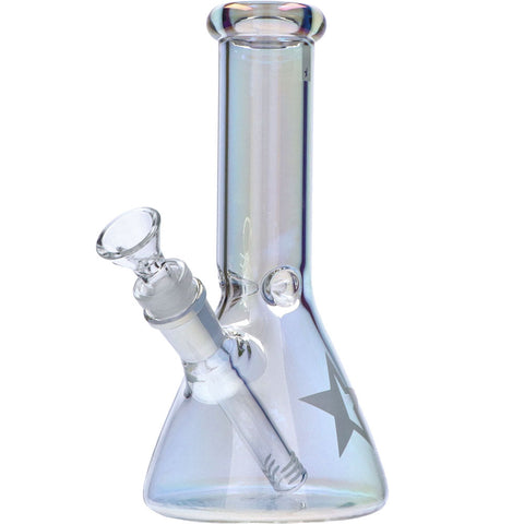 8” Fumed Glass Beaker Water Pipe