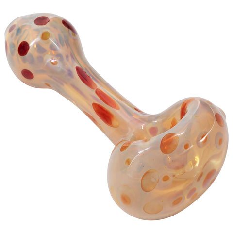 "Polka Dot" Glass Spoon Pipe