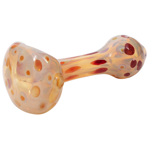 "Polka Dot" Glass Spoon Pipe