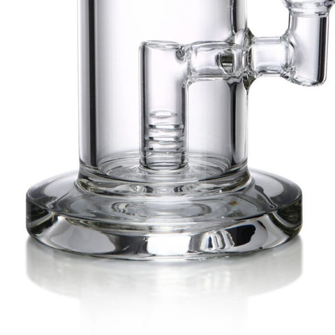 1Stop Glass 8 Inch Bong w/ Bent Neck - a Classic