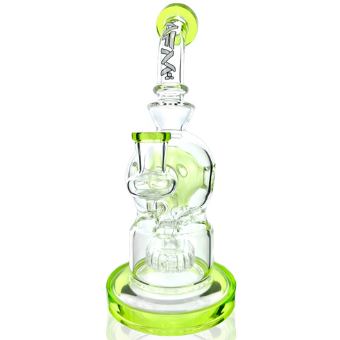 9" AFM Swiss Shower-Head Perc Glass Dab Rig