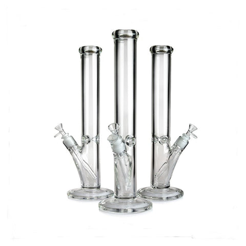 1Stop Glass 16" Super-Thick Straight Tube Bong