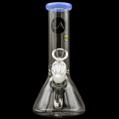 "Smoke Rings" 8 Inch Beaker Bong Multiple Colors