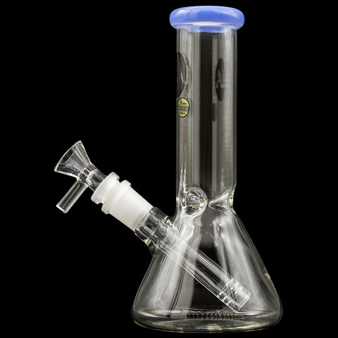 "Smoke Rings" 8 Inch Beaker Bong Multiple Colors