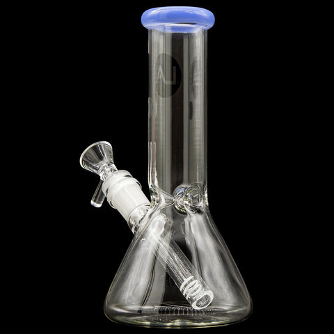 "Smoke Rings" 8 Inch Beaker Bong Multiple Colors