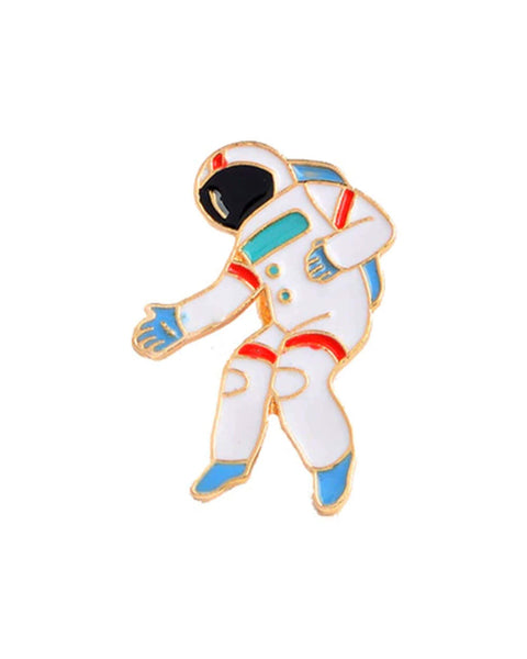 Floating Astronaut Enamel Pin